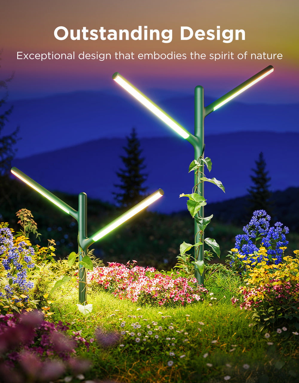 Govee RGBICWW Garden Lights - H7086