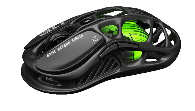 GravaStar Mercury M1 Pro Wireless Gaming Mouse - Gunmetal gray