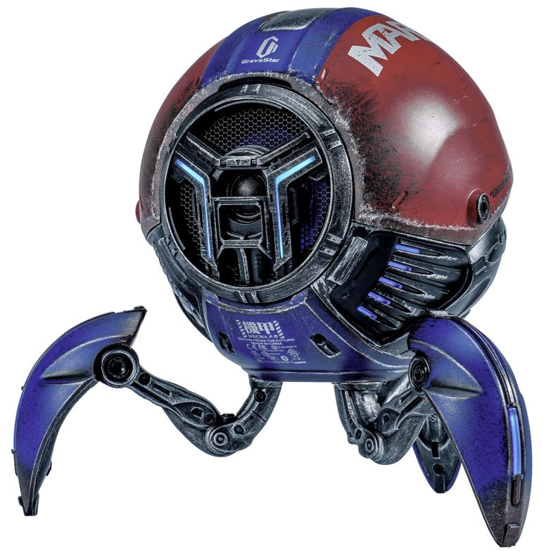 GravaStar Mars Pro Bluetooth 5.0 Speaker with Bass Boost and Stereo Sound , Limited Edition - Captain