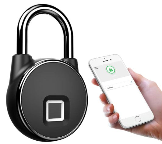Fingerprint key lock Model Y1502, Materail: Aluminum alloy / stainless