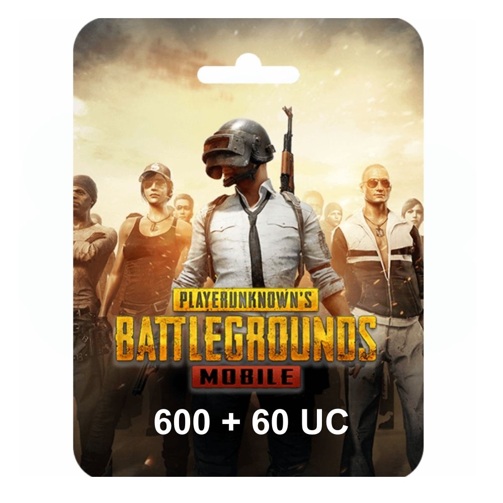 PUBG Mobile - 600 UC + 60 UC - 10$ (Send By SMS)