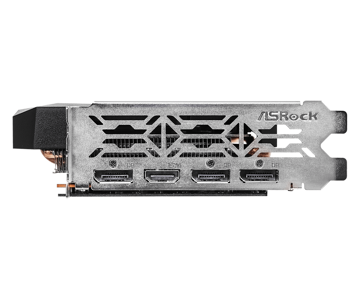 AsRock AMD Radeon RX 6600 XT Challenger D 8GB OC Gaming Graphics Card - Black