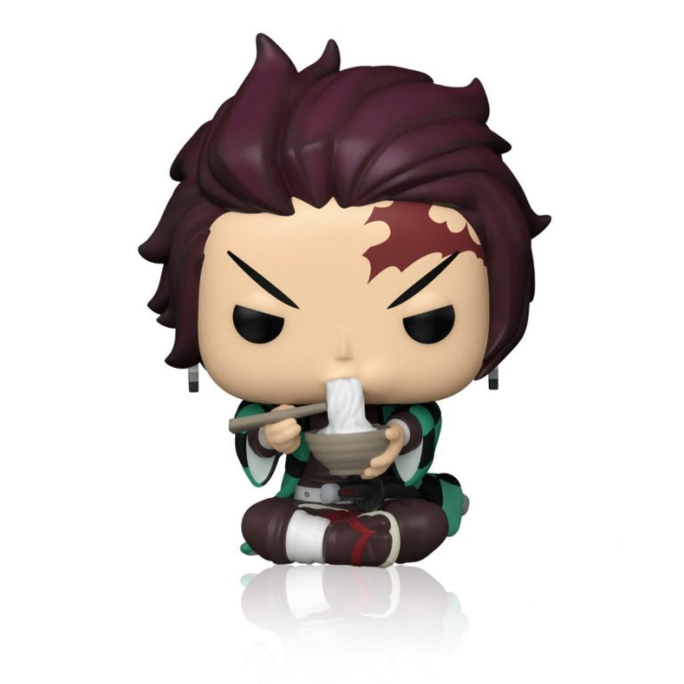 Pop! Animation: Demon Slayer - Tanjiro w/Noodles 9cm