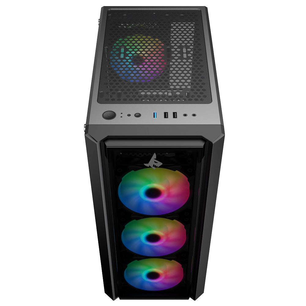 Custom Gaming PC Bundle Intel Core i5-14400F, RTX 5060 Ti 8GB, DDR5 16GB RAM, 1TB NVMe SSD, Windows 11 Pro, With Monitor 24" FHD, 240Hz, 0.5ms, Oartex Chair & Gamax Table