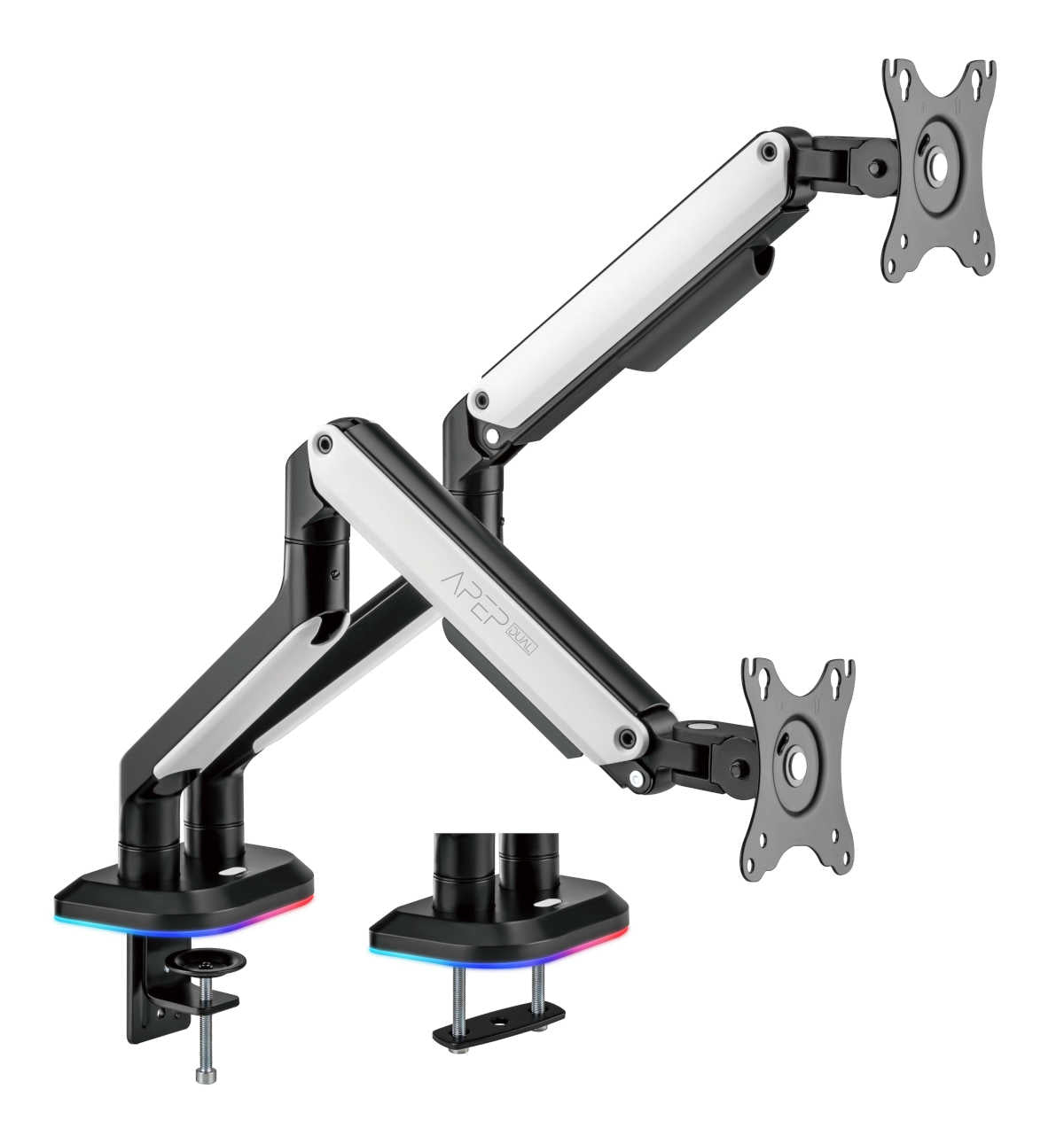 Sades Apep SA-MS02 Dual Monitor Mount Arm (Max Screen size 32"/9KG Per ARM)