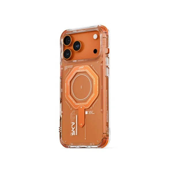 SkinArma Magma Mag-Charge Case for iPhone 17 Pro - Orange