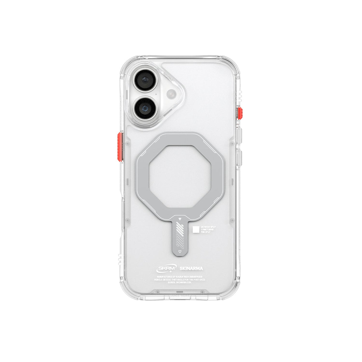 SkinArma Saido MagSafe Case for iPhone 17 - Clear