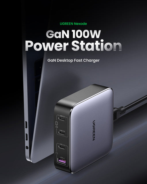 UGREEN Nexode 100W Desktop Charger UK