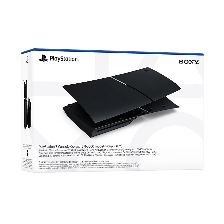 PS5 Slim Console Cover - Midnight Black