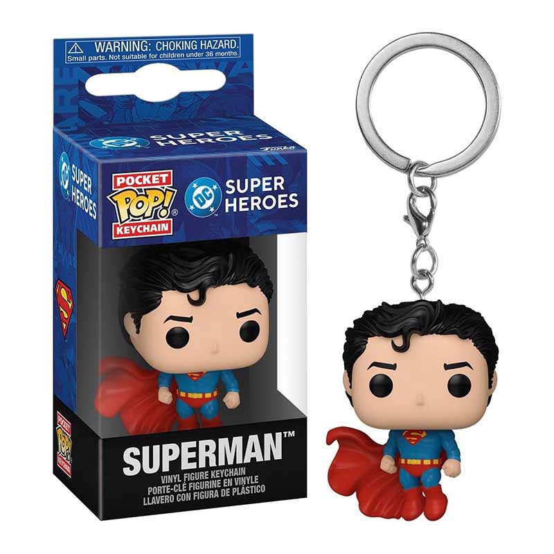 POCKET POP! HEROES: DCNC - SUPERMAN - 4 cm