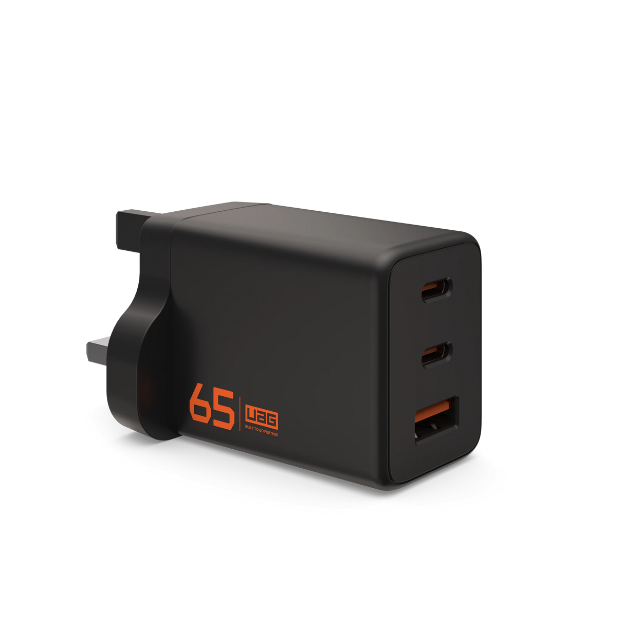UAG Wall Charger SRGE 65W 3Port UK Black