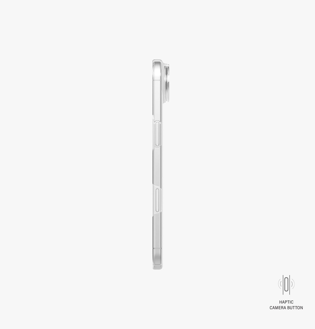 Uniq Airsuit Magsafe case for iPhone 17 Air - Glossy Clear\White