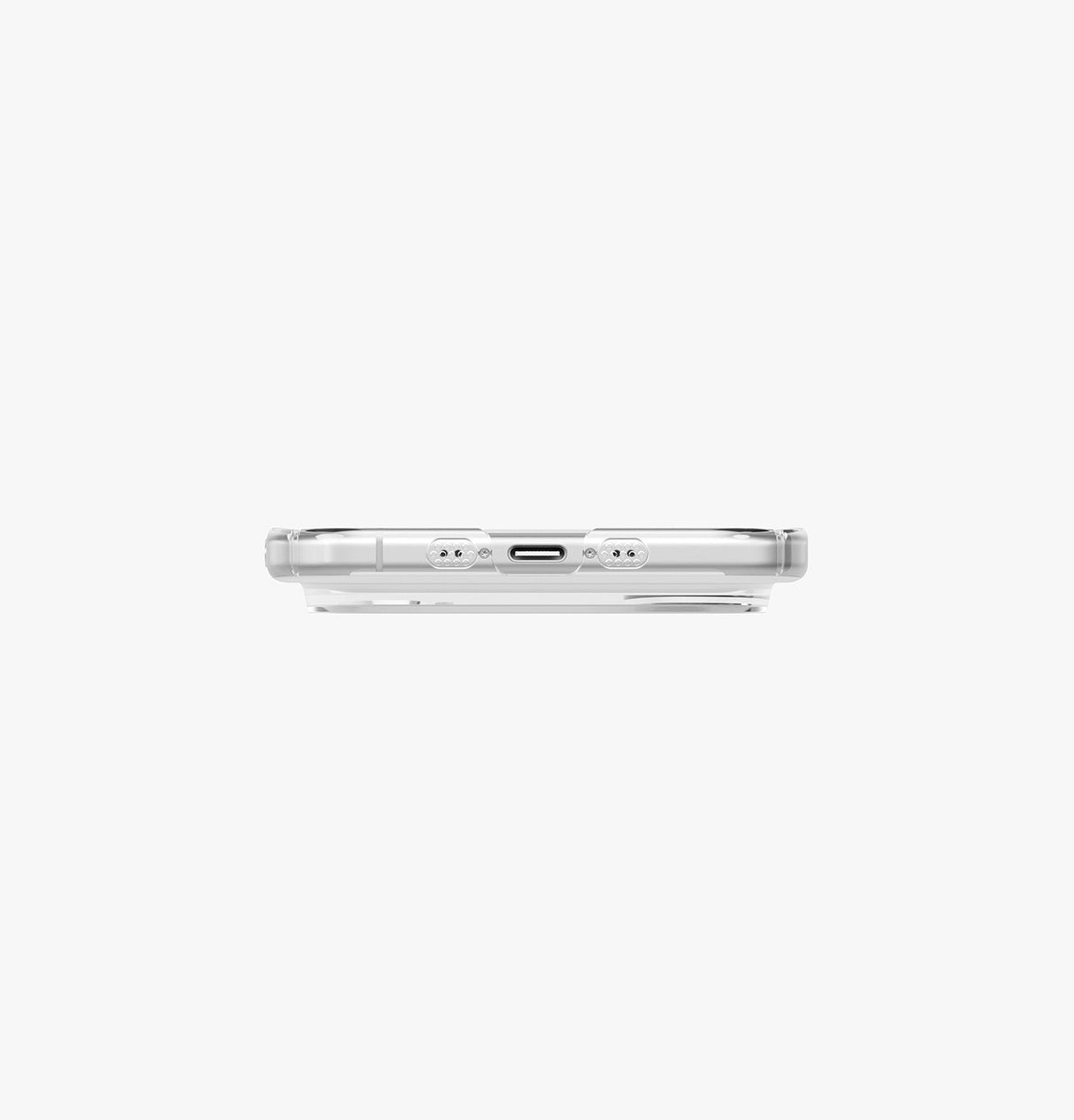 Uniq Airsuit Magsafe case for iPhone 17 Air - Glossy Clear\White