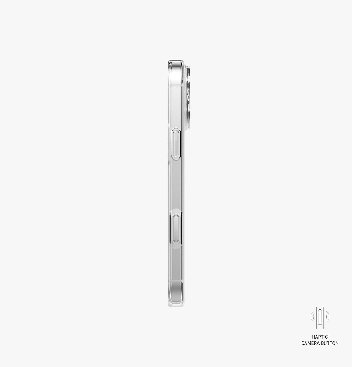 Uniq Airsuit MagSafe Case for iPhone 17 Pro Max - Glossy Clear/White