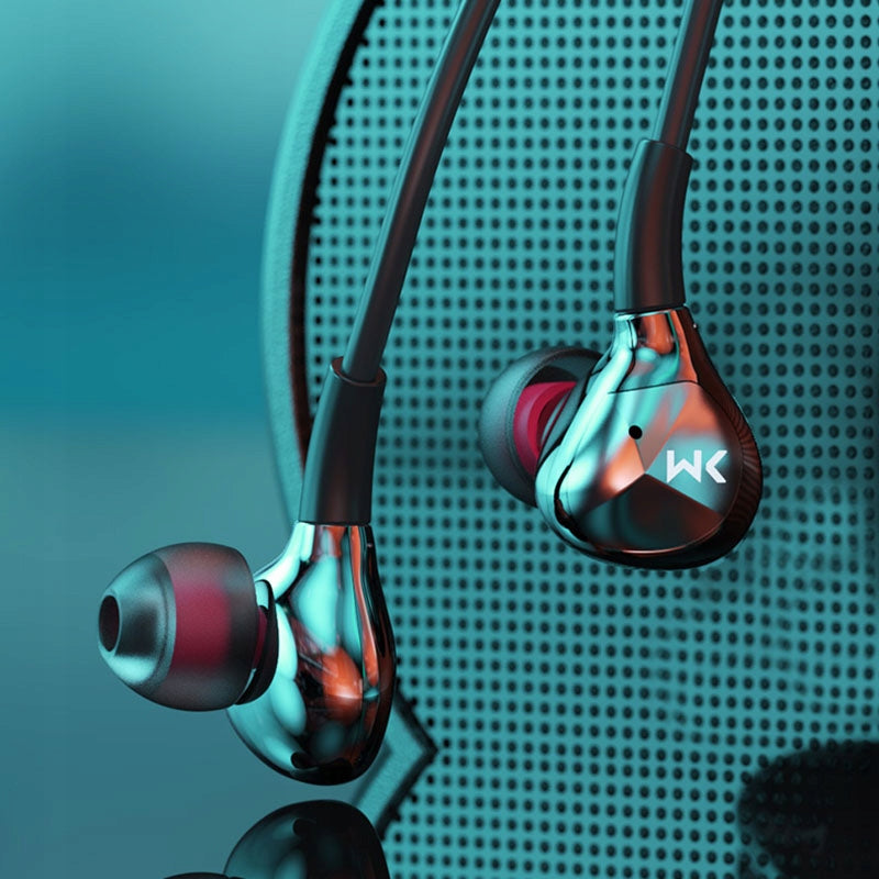 WEKOME YC06 Black Series - HiFi Lightning Wired Headphones - Black