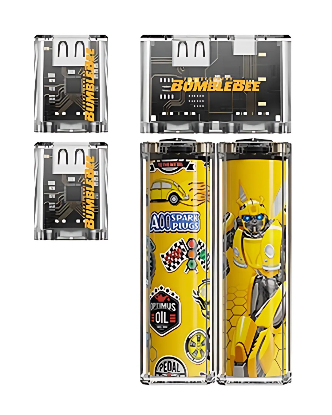 Transformers TF-D05 Bumblebee Magnetic 10000mAh power bank pair Gift Box