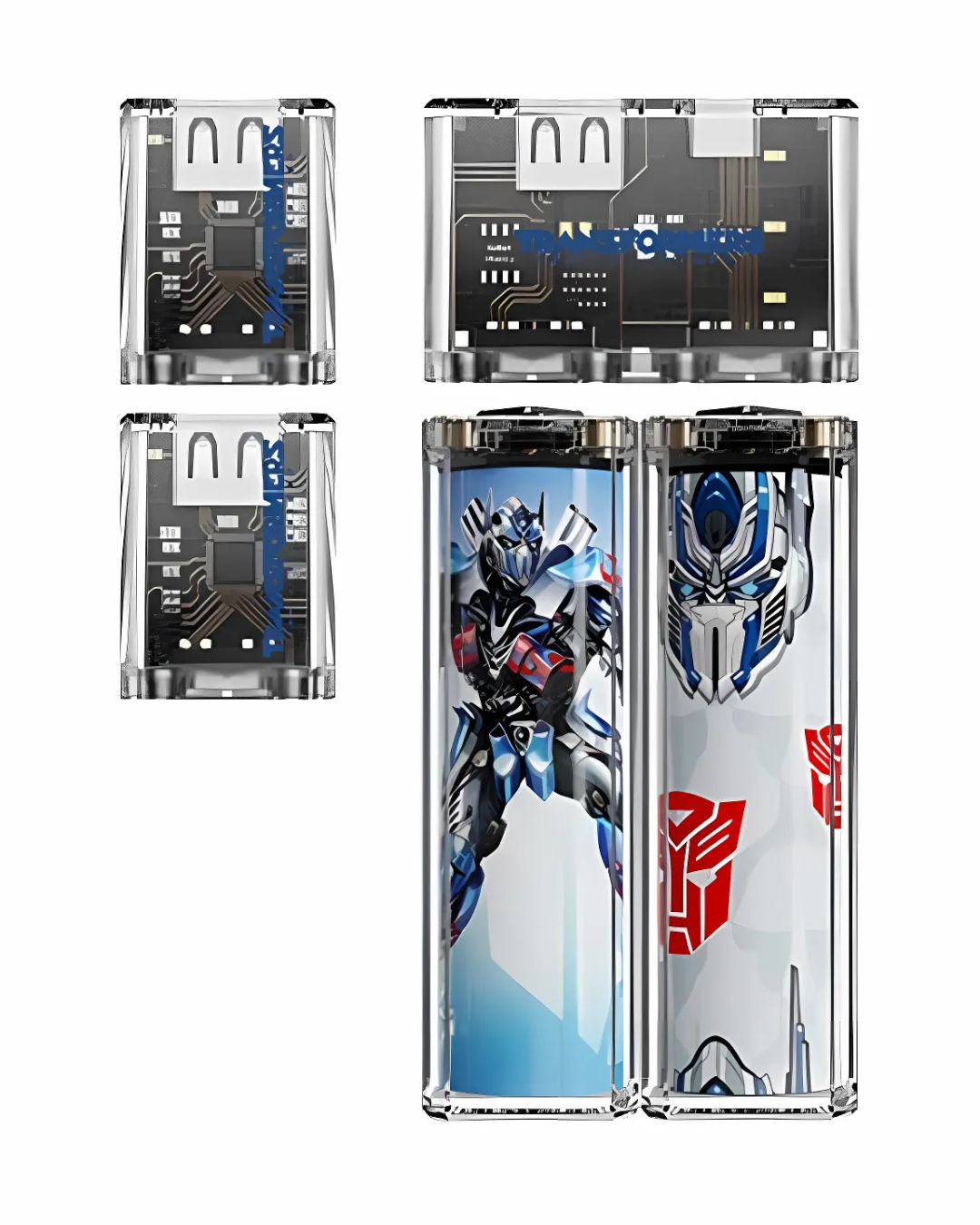 Transformers TF-D05 Bumblebee Magnetic 10000mAh power bank pair Gift Box