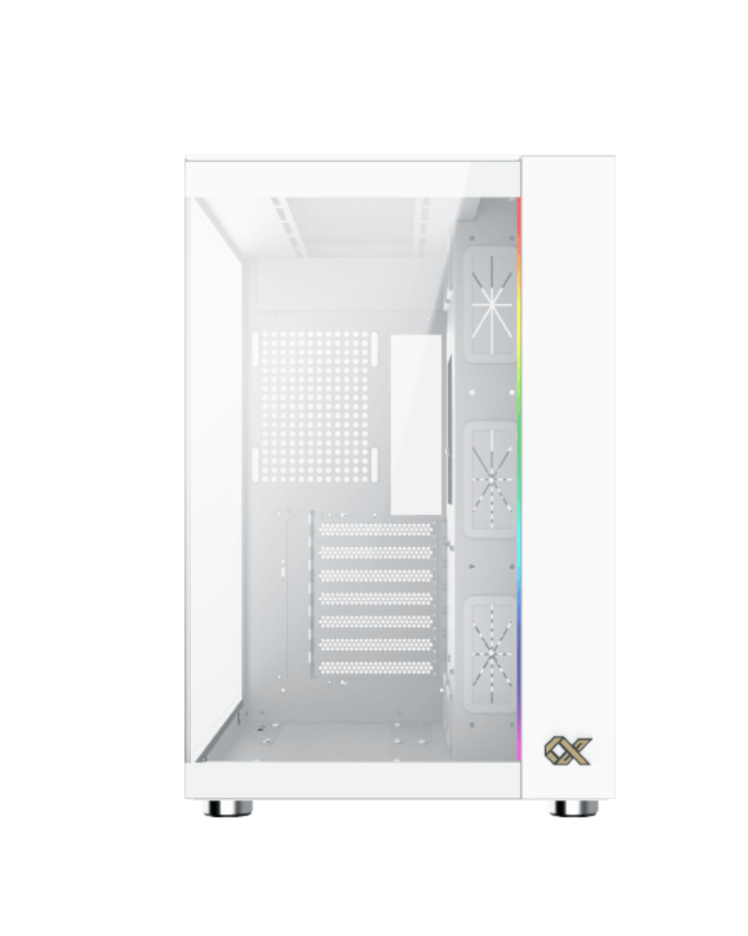 XIGMATEK AQUA ULTRA AIR ARCTIC ARGB Atx Case - White