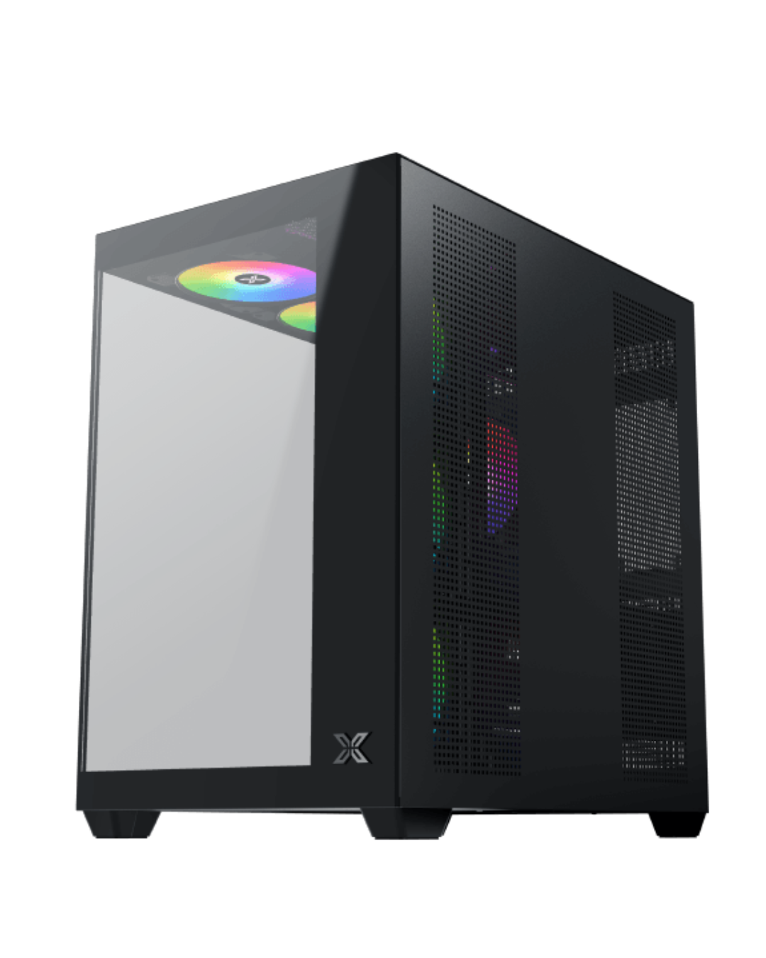 XIGMATEK AQUA V AIR ATX Case - Black