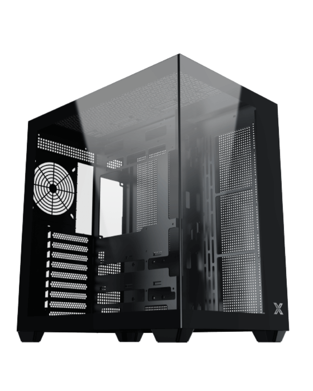 XIGMATEK AQUA V AIR ATX Case - Black