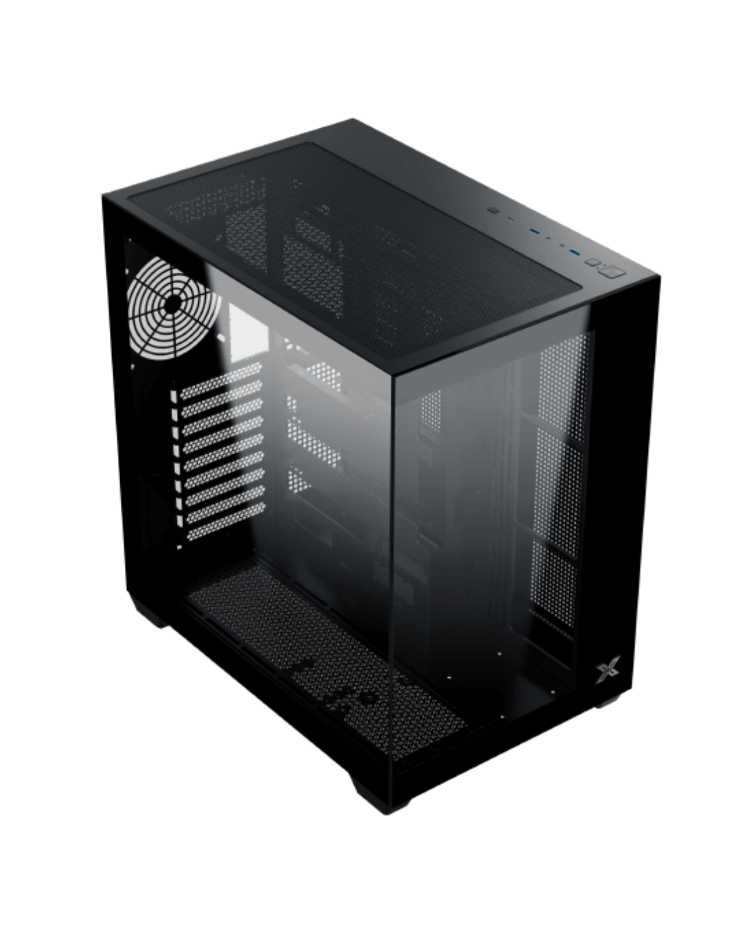 XIGMATEK AQUA V AIR ATX Case - Black