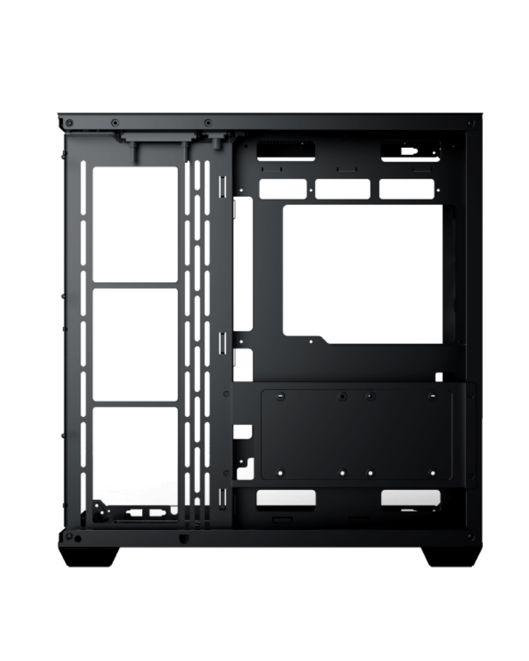XIGMATEK AQUA V AIR ATX Case - Black