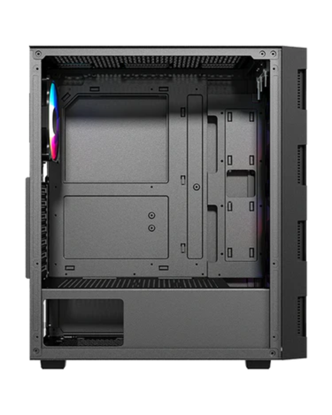 Case Twisted Mind Titan Glass Mid Tower -Black
