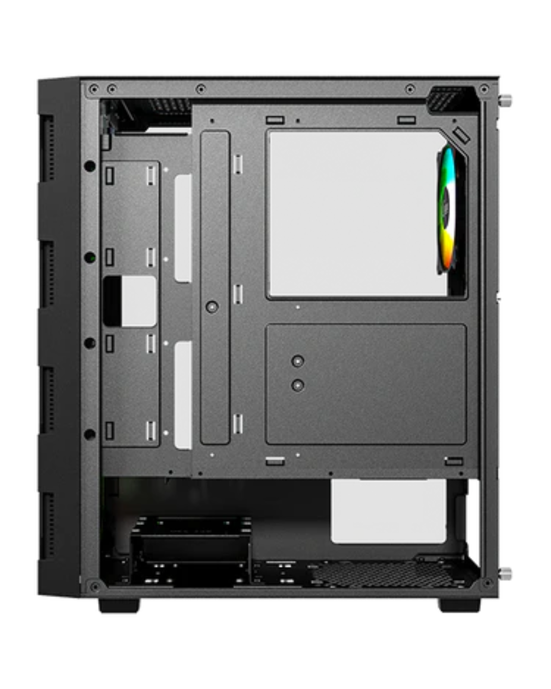 Case Twisted Mind Titan Glass Mid Tower -Black