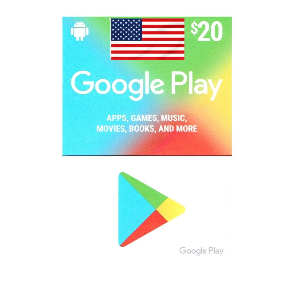 Google Play Gift Card 20$ - USA (Send By SMS)