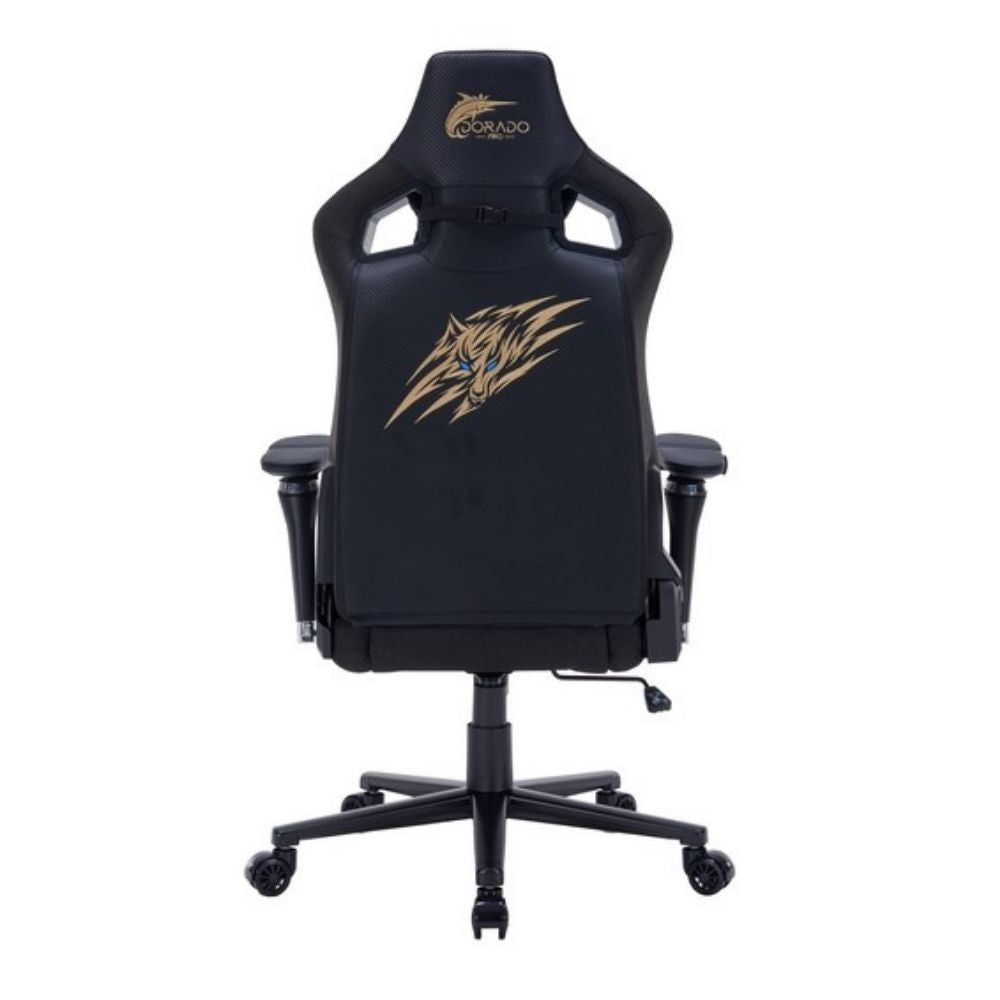 Sades Dorado PRO Gaming Chair With 6D Adjustable Armrests - Black (Installation Not Included)