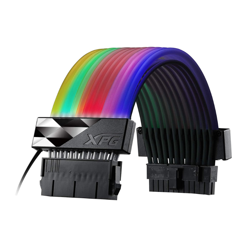 XPG Prime ARGB 24-Pin Motherboard Extension Cable - Black