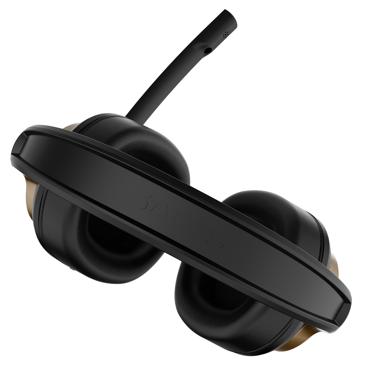 Sades Upower Wired Gaming Headset - Gold (SA-703)