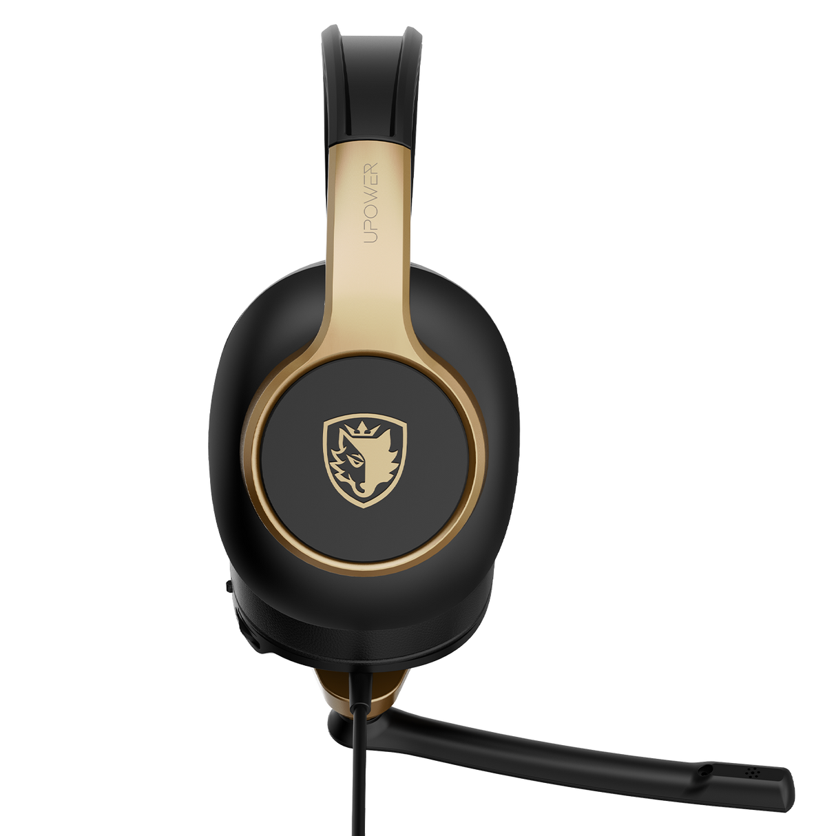 Sades Upower Wired Gaming Headset - Gold (SA-703)