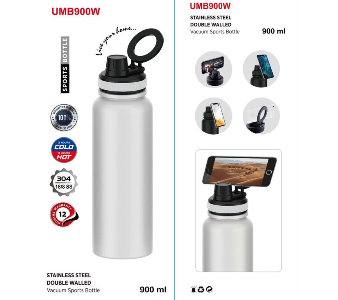 EMJOI Stainless Steel Sport Bottle With MagSafe 900ML