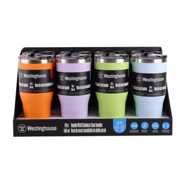 Westinghouse Double Wall Stainless Steel Tumbler 40oz/1184ml WCBL0065
