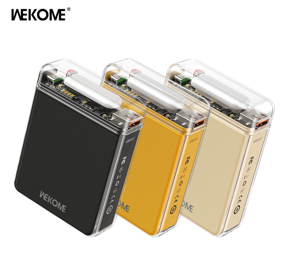 WEKOME WP-42 Vanguard Series Gen 7 22.5W Super Fast Charging Power Bank 10000 mAh