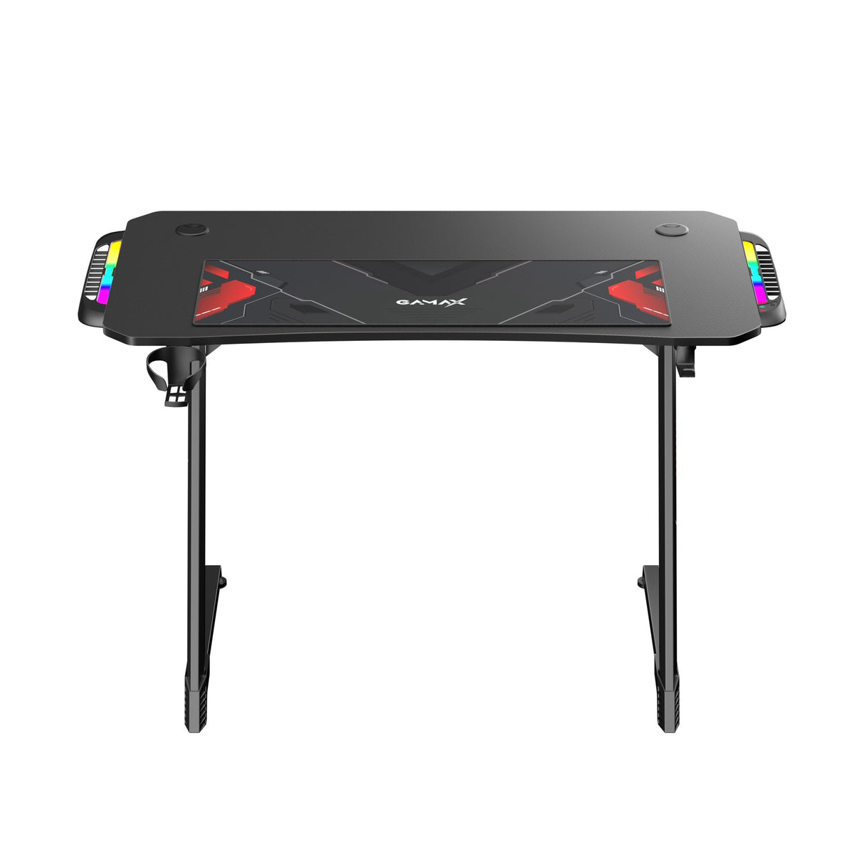 Gaming Furnuture Bundle Offer: Oartex OX-1160 Carbon Fiber Gaming Table + Oartex Model LD034 Gaming Chair - Black