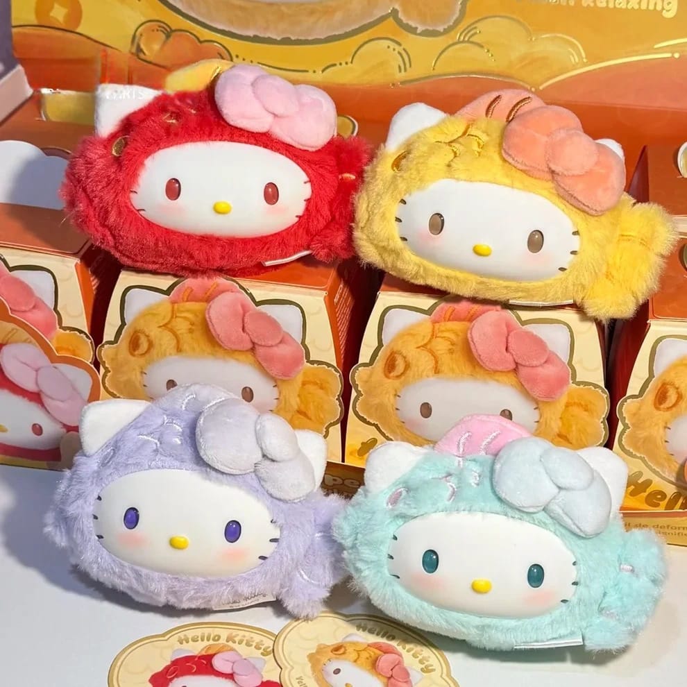 Hello Kitty Lucky Koi Series Plush Relaxing Toy (Blind Box) selling per piece - 25MR-009