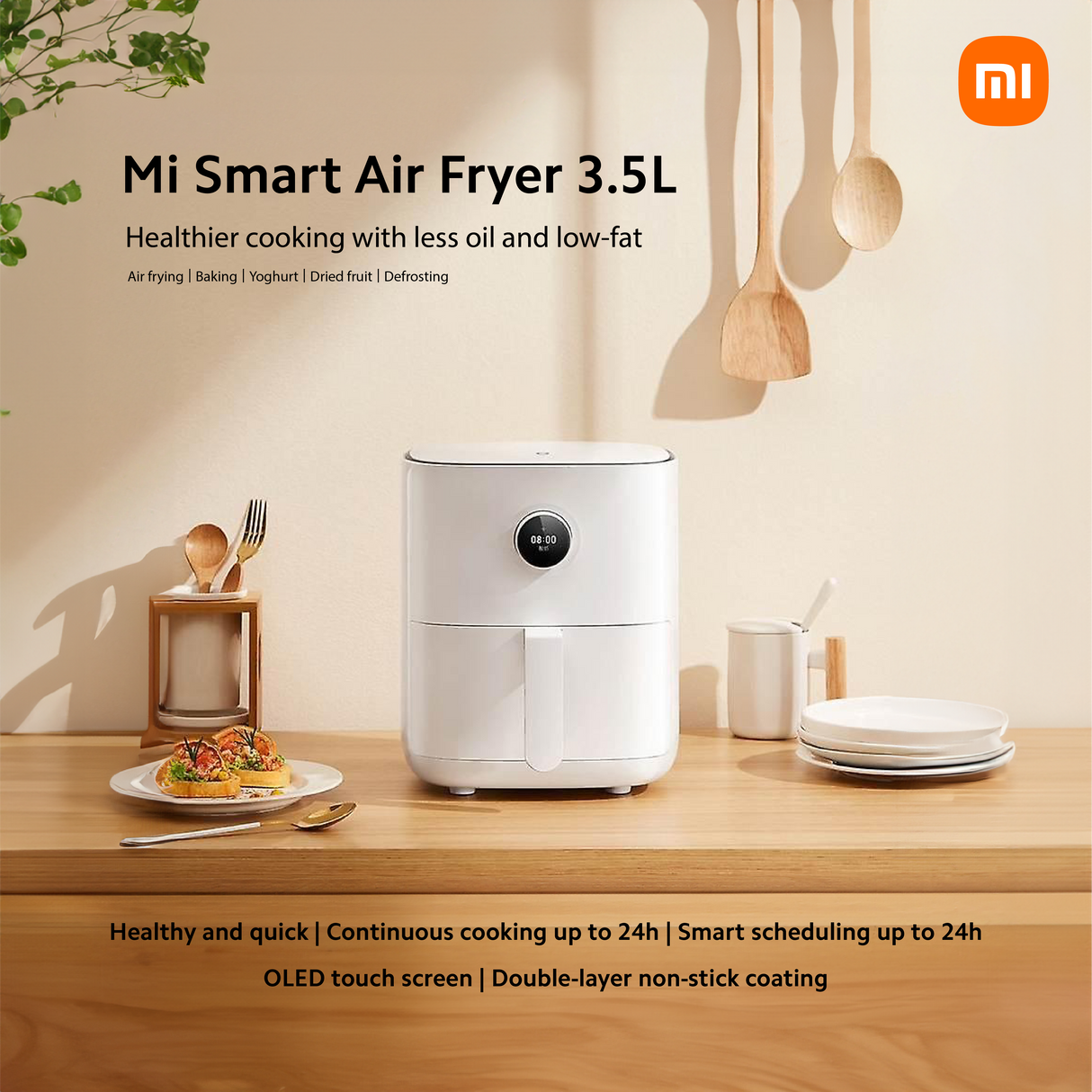Xiaomi Mi Smart Air Fryer 3.5L - White