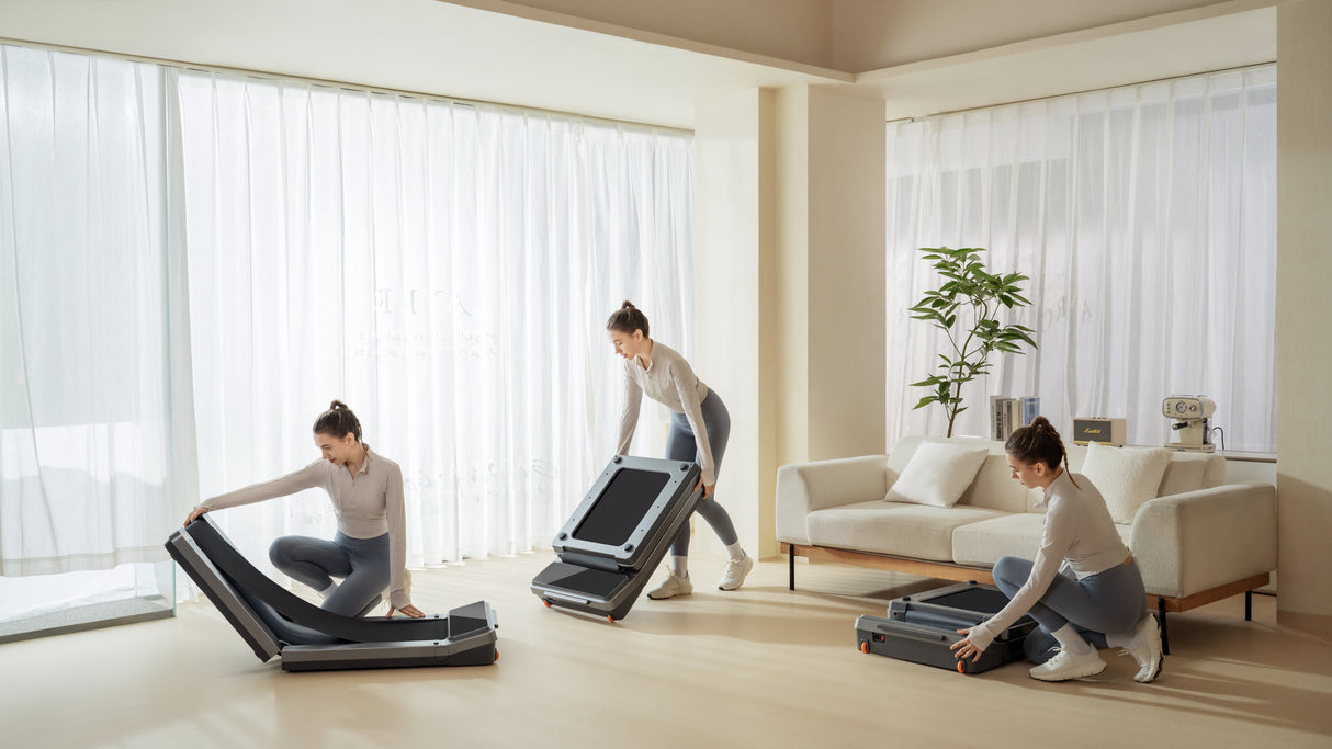 KingSmith Foldable Walkingpad Z3 with Max Speed 6km/h with 1HP Brushless Motor