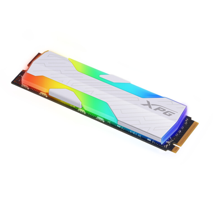 XPG SPECTRIX RGB S65G PCle Gen4 x4 M.2 SSD 1TB - White