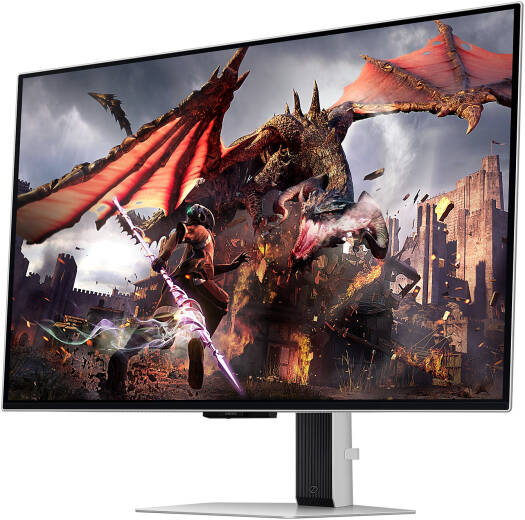 SAMSUNG Odyssey G8 32",4K,OLED, 240Hz,0.03ms,HDMI 2.1,Flat Gaming Monitor- LS32DG802SMXUE