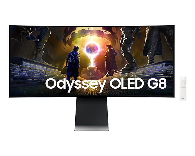 Samsung Odyssey 34" OLED G8 G85SD Ultra WQHD,175HZ,0.03MS,Curved -LS34DG852SMXUE