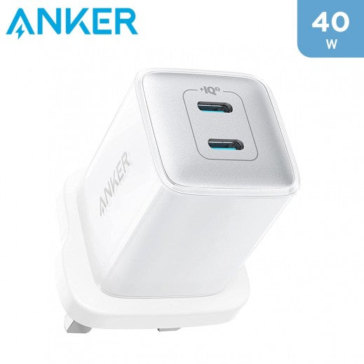 Anker 521 Charger (Nano Pro) 40W -White A2038K21