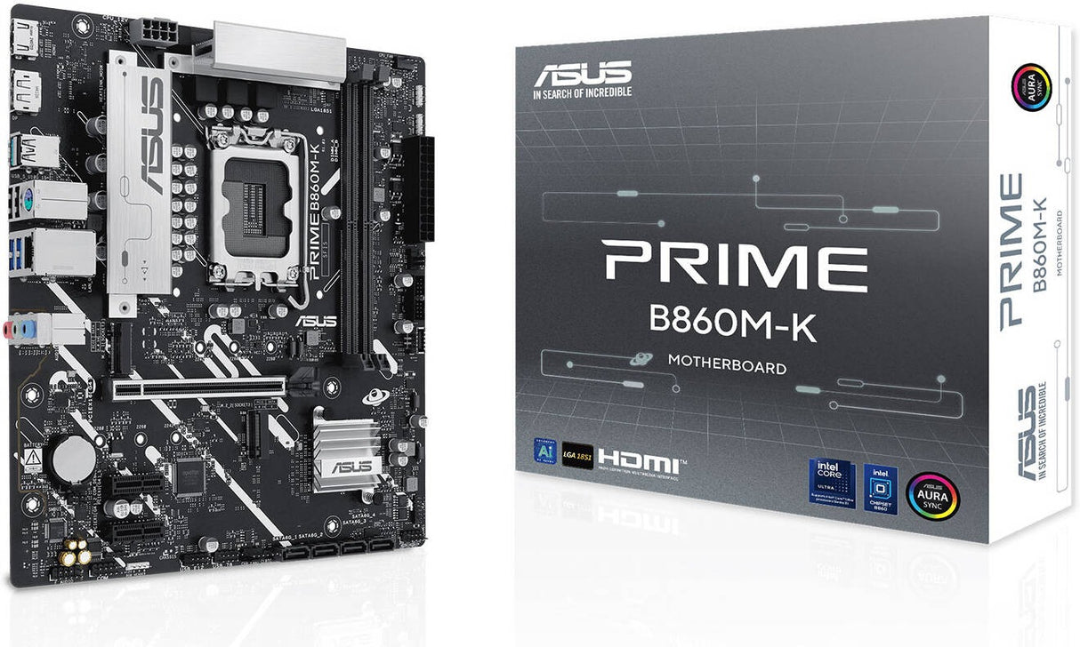 ASUS Prime B860M-K LGA 1851 Micro-ATX Motherboard