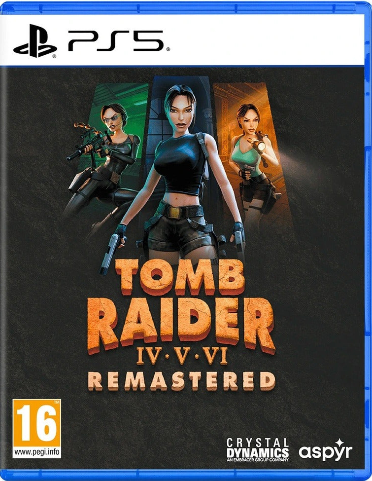 Tomb Raider IV-VI Remastered Starring Lara Croft For PlayStation 5
