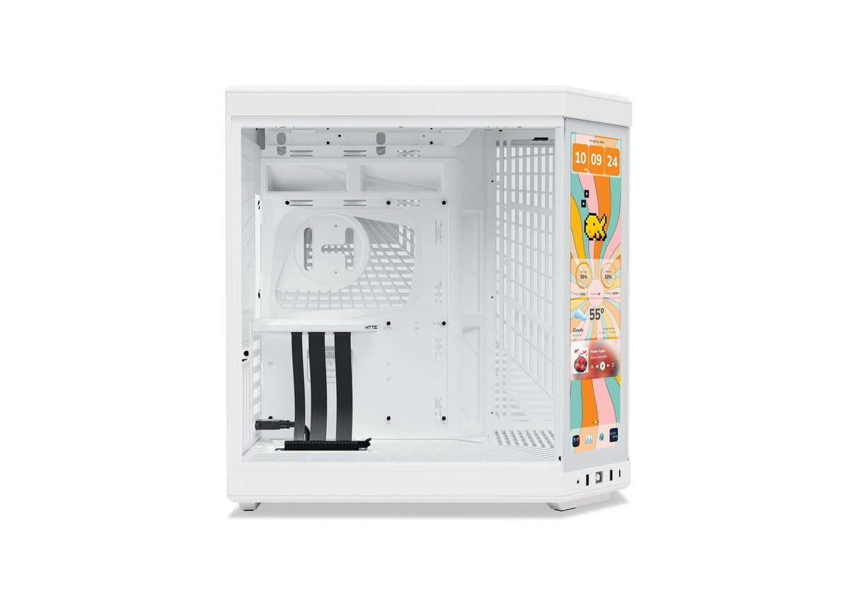 HYTE Y70 Touch Infinite Mid Tower Gaming Case - White