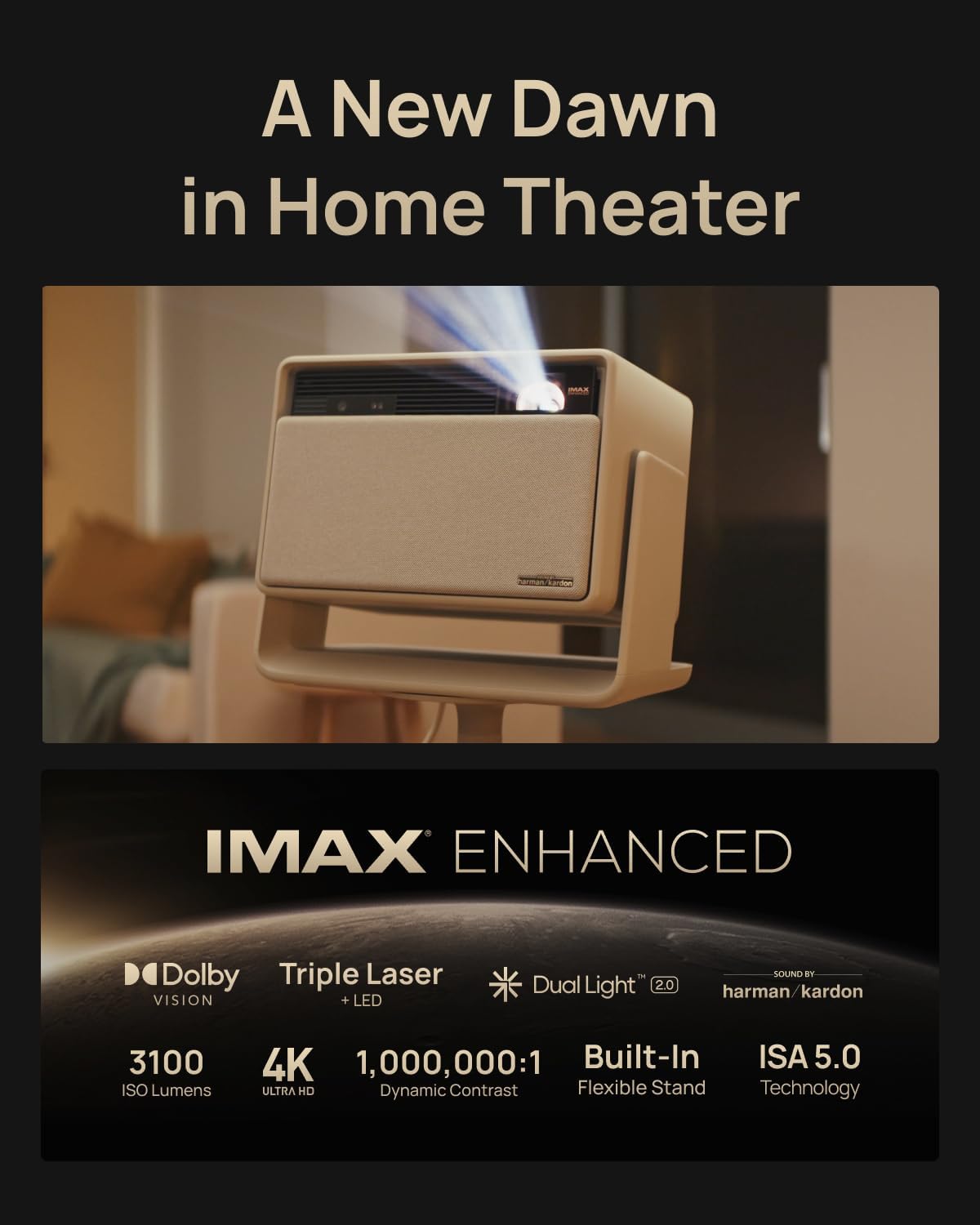 XGIMI Horizon S Max Home Projector