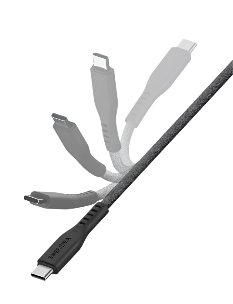 Energea Flow USB-C to Lightning Cable 1.5M - Black