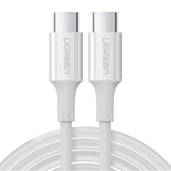 UGREEN USB-C to USB-C Charging Cable 100W 2m (White)US300 US300-60552
